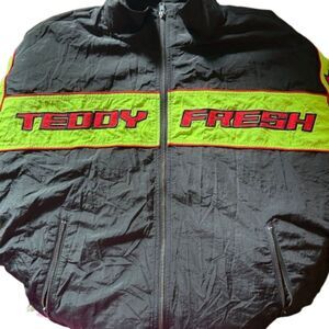 Teddy Fresh Color Block Windbreaker Jacket M/L Brand New